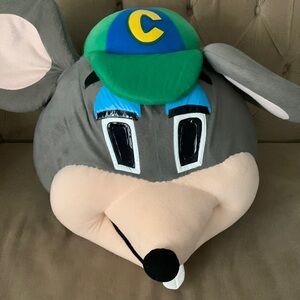 Chuck E. Cheese mascot.